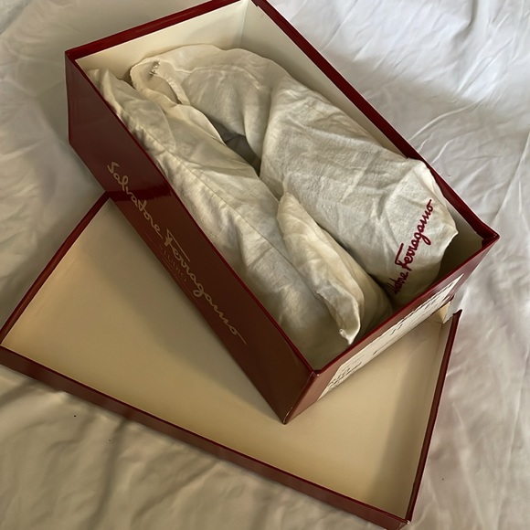 Men’s Ferragamo Black Calf Skin formal dress loafers, Sz 11 EE - Picture 10 of 10